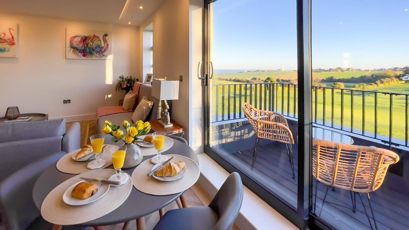 Luxury Ocean & North Foreland Golf View By Adliv 布罗德斯泰 外观 照片